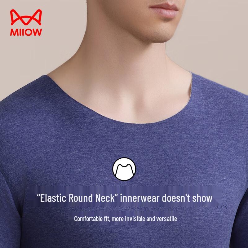 Miiow Goose Down Cashmere Silk Blend Thermal Underwear Set