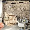 10M Self-Adhesive Non-woven Wall Papers Floral Wallpaper 3D Stickers Home Room Decor