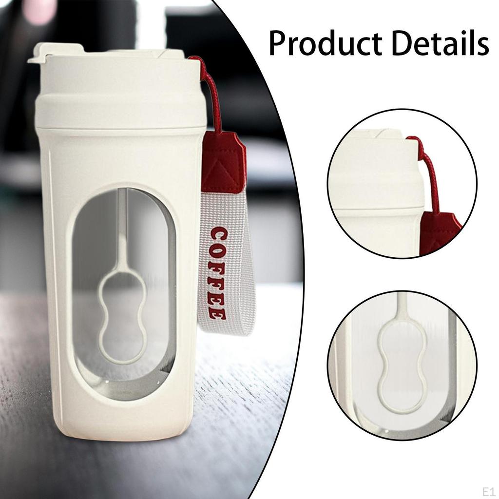 Electric Protein Shaker Bottle Blender Rechargeable Cup Portable for Coffee Mixes,