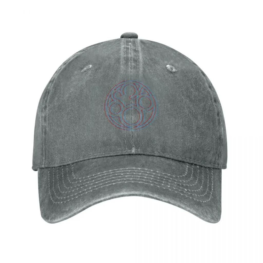 Project (Blue Red D) Baseball Cap Trucker Cap Streetwear Sun Hat For Children Hat Unisex Womens Beach Unisexs