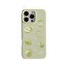 Green Apple Iphone16 Mobile Phone Case 17promax Is Suitable for 14 Niche 13 Silicone Anti-drop 11 Soft Cover, Small and Fresh.