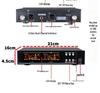 Dual Wireless Microphone Set for Meetings, KTV, and Home Singing
