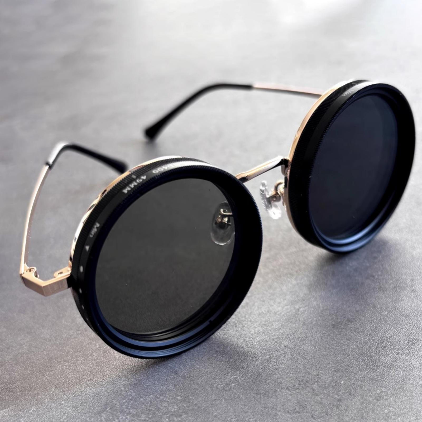 

Adjustable Sunglasses Creative Decor Fishing Eyewear for Camping Outdoor Sports Style D