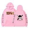 ONE PIECE Anime Hoodies Autumn Long Sleeve Unisex Roronoa Zoro Pullovers Streetwear Graphic Clothes Sweatshirt