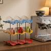 Large Capacity Cup Storage Rack Anti-Fall Water Cup Holder Water Bottle Storage Rack  for Home