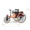 Vintage Classic Simulation Tricycle Toy Three Wheeled Bike Miniature Model  Desktop Ornaments