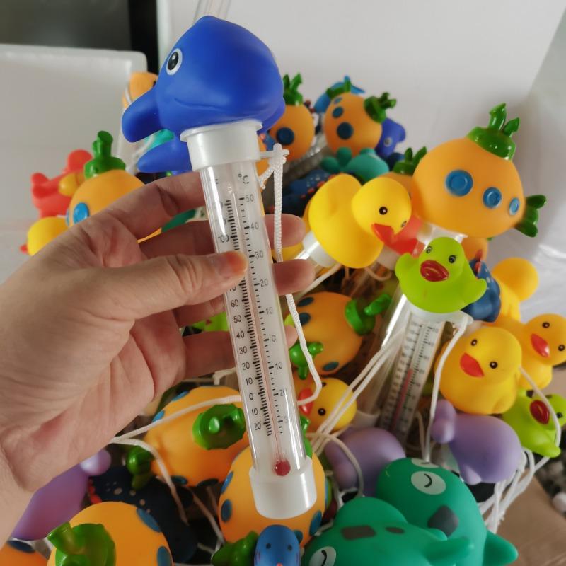 Swimming Pool Floating Thermometer Cartoon Animal Fruit-shaped Spa Pool Baby Pool Children's Pool Baby Water Thermometer