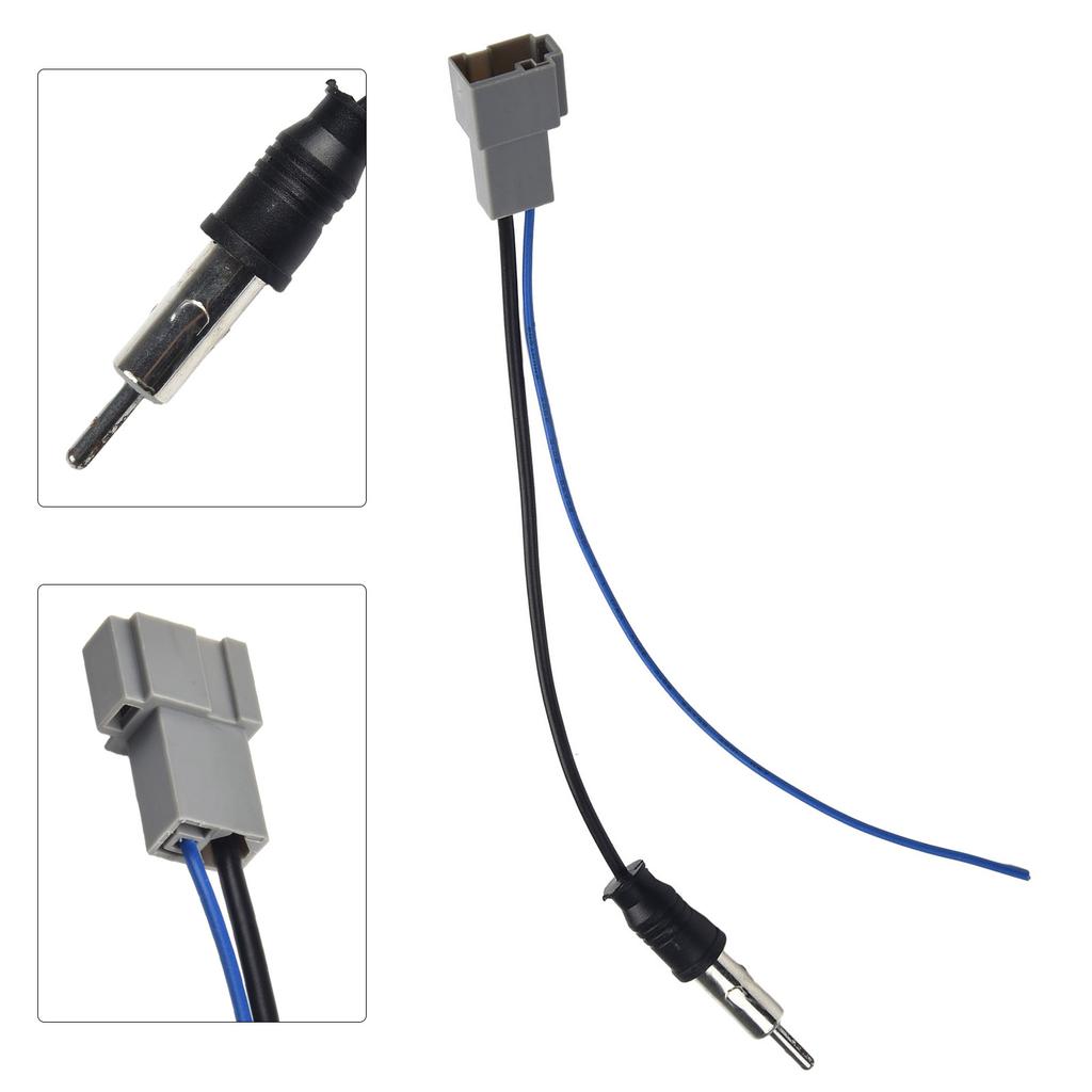 Adapter Antenna Cable Audio Black Correct Connector Standards Strict Quality Control Brand New For Honda Civic