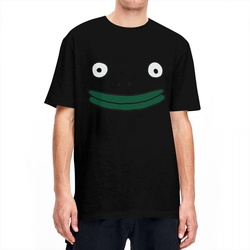 Mr Frog Smiling Friends TShirt Summer Cartoon Y2K Retro TShirts Cotton Hip Hop Tshirt For Man Short Sleeve Design Top Tees
