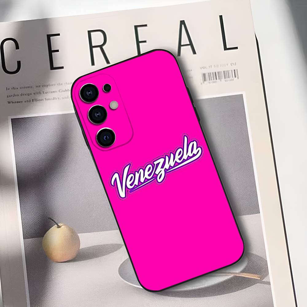 V-Venezuela Art Print Phone Case Silicone Soft For Samsung S25,S24,S21,S22,S23,S30,Ultra,S20,Plus,Fe,Lite