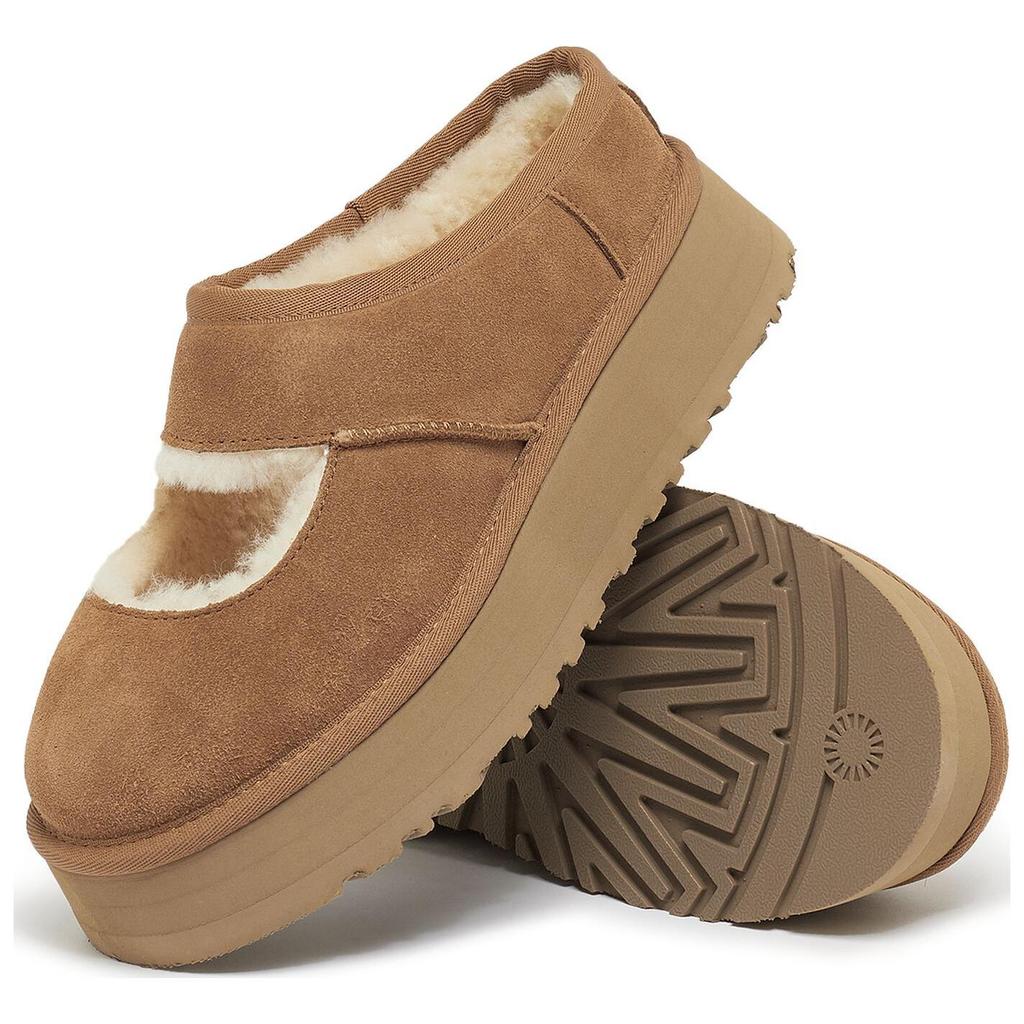 UGG  Bea Mary Jane Chestnut Women Sneakers Brown 1167612-CHE