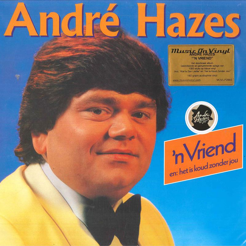 

LP Record ANDRÉ HAZES - n Vriend MOVLP2883 EMI, Music On V 2021 Netherland Pop