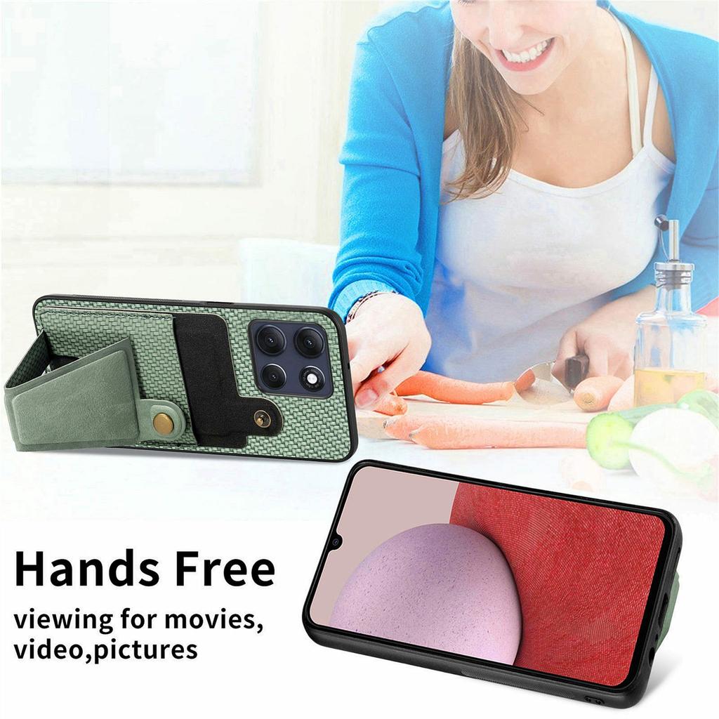 For Samsung  Galaxy Tab A11+ Kickstand Case with Shoulder Strap TPU + PC + Silicone Tablet Cover