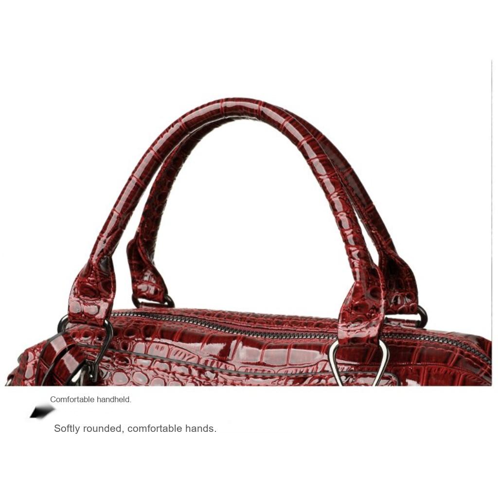Xeie Thuk Shoulder Bag Women Faux leather Crossbody Daily Commute