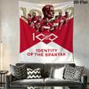 Spartak Moscow Glory Wall Hanging Printed Fabric Blanket Decorative Tapestries for Bedroom Living Room Home Decor