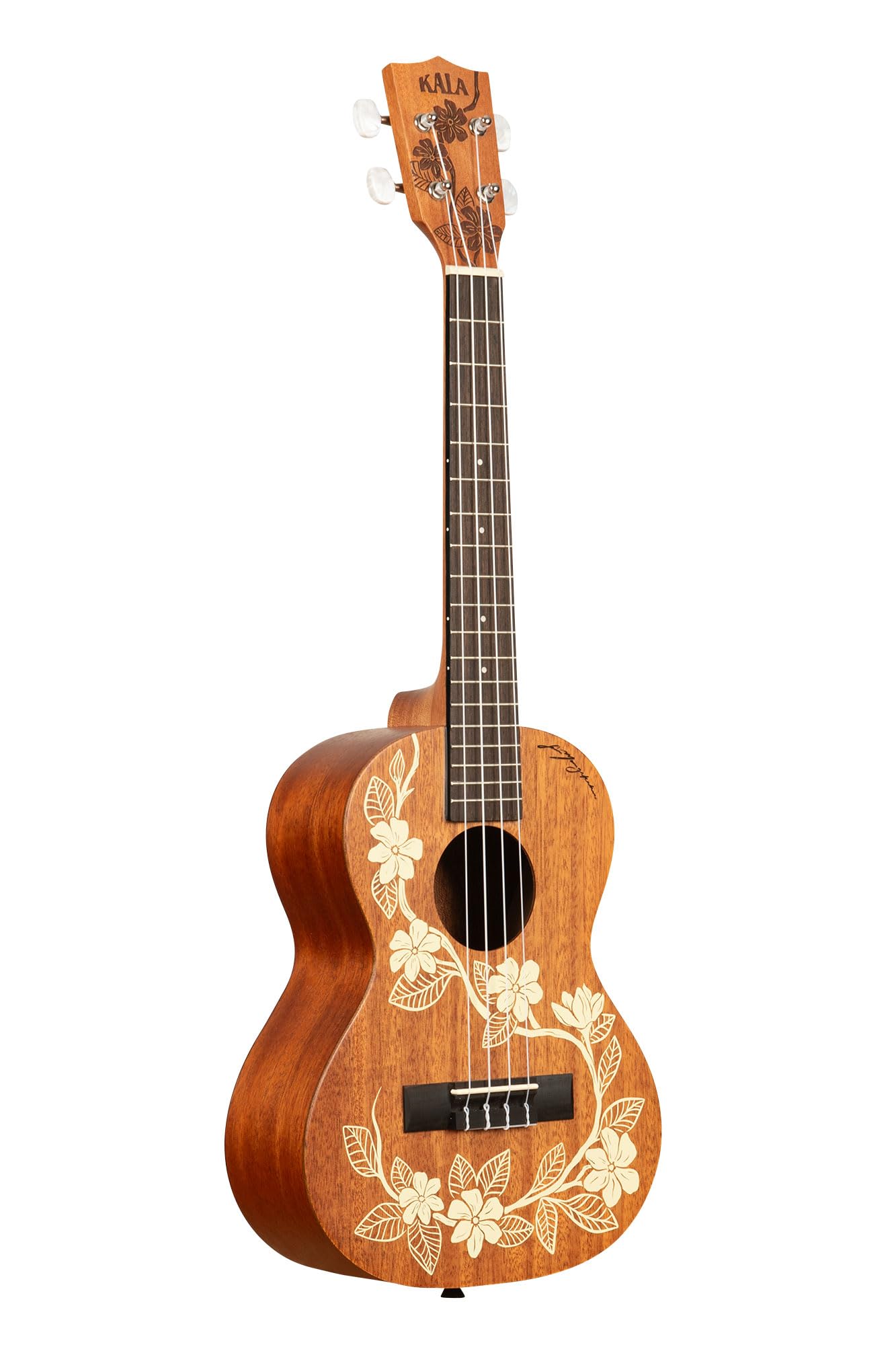 

KALA Ukulele The Voyage Collection сумка для тенора из красного дерева KA-GARDENIA-T_W/BAG [Включая концерт] []