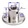 4pcs Flange Coupling Motor Guide Shaft Coupler Motor Connector Power Tools Accessories Plug 6mm 8mm With Screws Flange Coupling