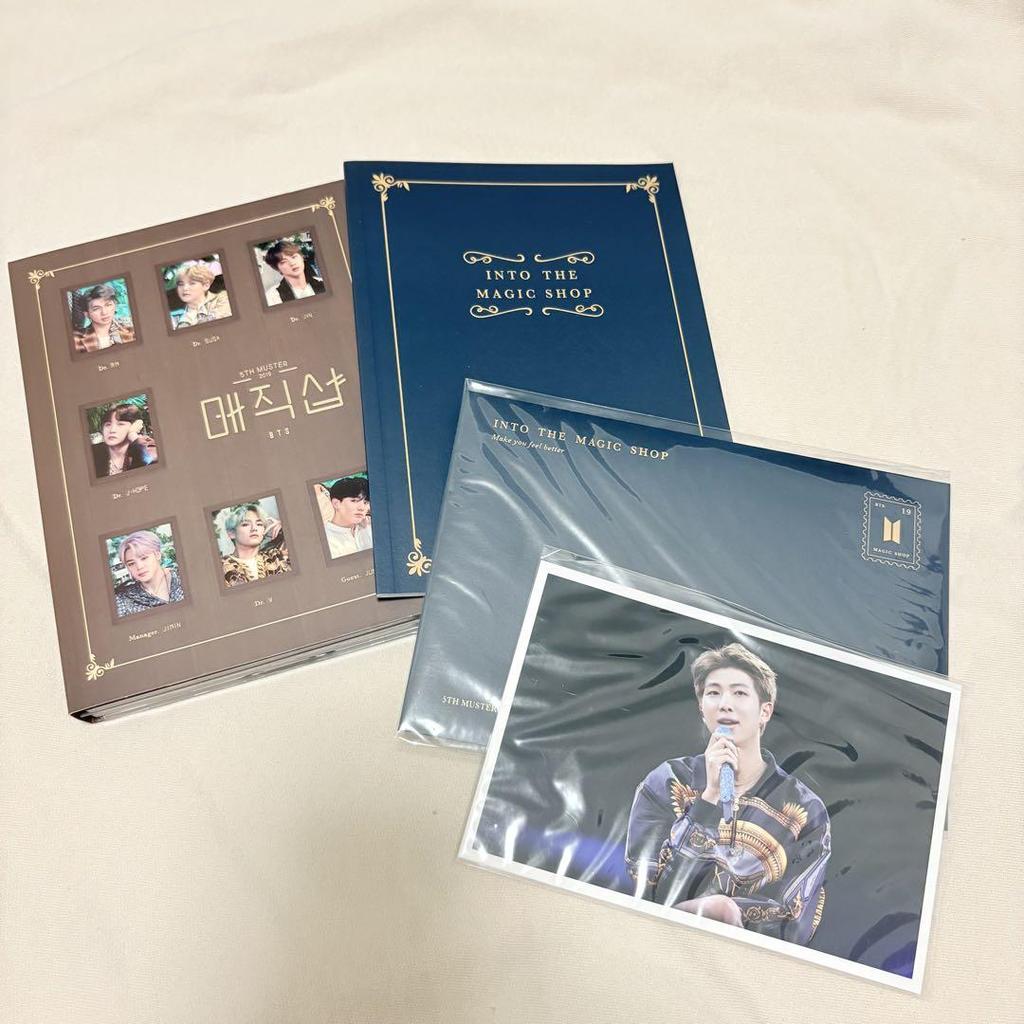 [USED] BTS Magic Shop Korean Blu-ray with Japanese subtitles