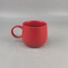 Matte Gevorst Grote Buik Keramische Kop Middelhoge Temperatuur Lichte Luxe Gepersonaliseerde Mok Cadeau Koperstempel Koffiekop