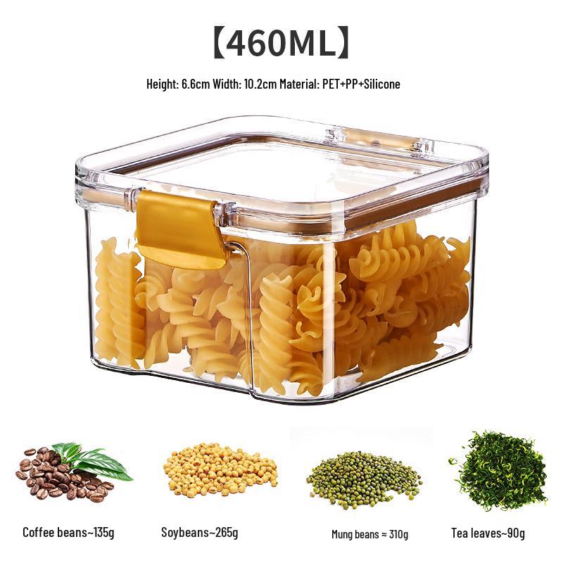 Transparent Food-Grade Plastic Storage Jar for Soups