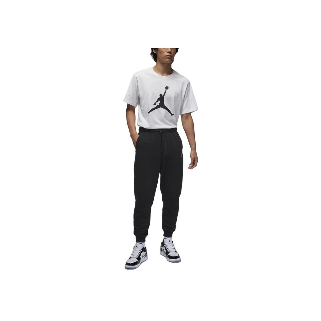 New JORDAN Knitted Sweatpants Men Black FQ7762-010