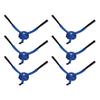 6PCS Vacuum Cleaner Side Brush Replacement ABS Blue Sweeper Side Brush for Eufy X8