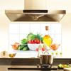 Oil-proof Kitchen Wall Sticker Rose Tulip Flower Dolphin Dandelion Self-adhesive Waterproof