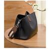 Women's 2026 New Style Genuine Leather Crossbody Bucket Bag - High-End Single Shoulder Bag