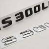 3D ABS Car Letters Logo S300L S320L Badge Sticker Emblem Decals For Mercedes Benz S Class S300L S320L V221 V222 Tail Accessories WX4
