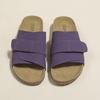 Purple Velcro Boken Shoes for Women's Summer Wear 2025 New Platform Boken Beach Shoes One-word Cool Slippers