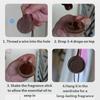 Set Of 2 Improved Wood Car Scent Disks With Simple Attachment Design And variable Scent Feature