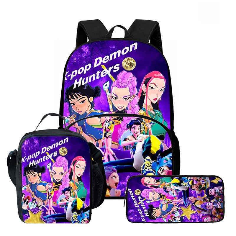 Kpop Witch Hunter Group Schoolbag High Definition Printing Casual Cross Border Light Backpack One Piece Hair