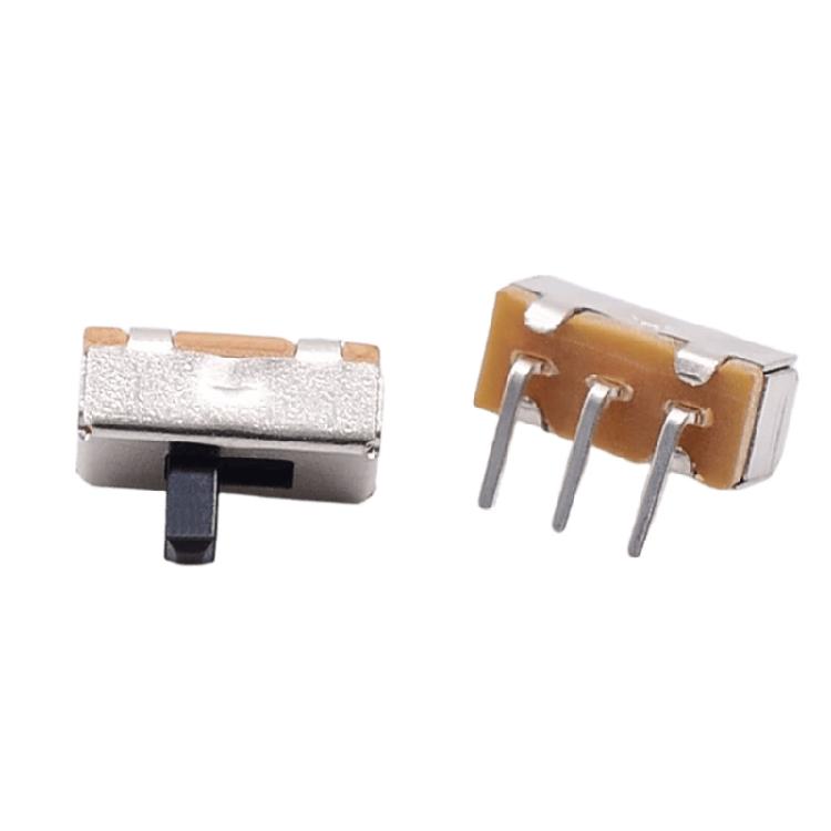 Leiterplatten-Schiebeschalter SS12D005, Kleine Kippschalter, 3-Pin 2-Position Ersatzteil für Schaltungssteuerung, DIY-Montage, Elektronikservice,