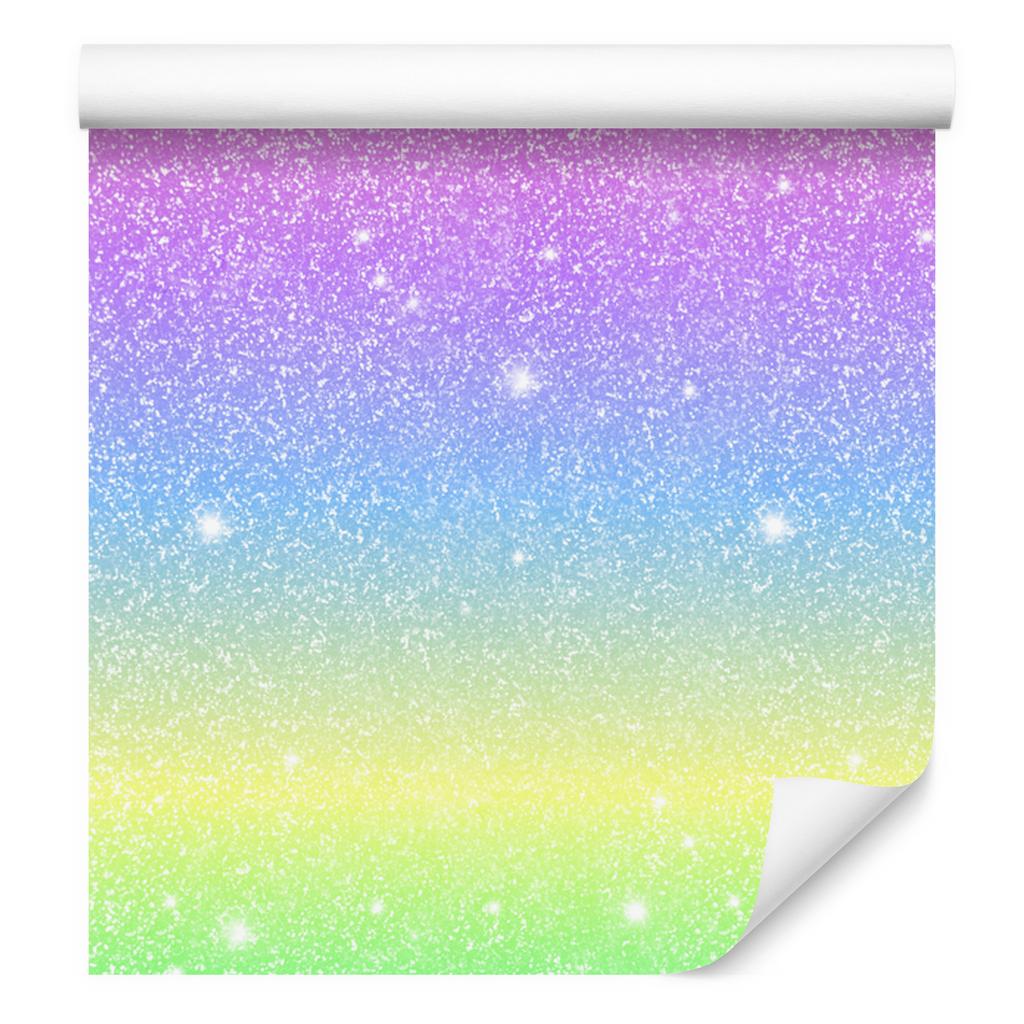 Lavender and mint glitter wallpaper for living room and bedroom 50x1000