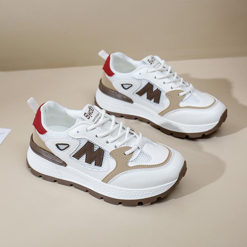 

INS корейская обувь для папы на платформе, новые летние уличные студенческие кроссовки для бега, увеличивающие рост, для отдыха Kt2630 40