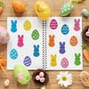 500 Labels/Roll Easter Theme Laser Stickers Colorful Reflective Gift Bag Envelope Seals
