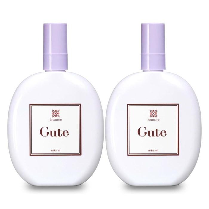 Ikumo Acute Milky Oil 100ml (2-pack) Hair Milk, Leave-in Treatment, for Damaged Hair Repair.