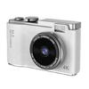 Digital Camera 4K 64MP Digital Camera for Kids Point and Shoot Camera Portable Camera for Teens Students Boys Girls
