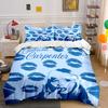 Blue Lips and Portrait Bedding Bedding Duvet Cover Set Duvet Cover Pillowcases  (1*Duvet Cover 2*Pillowcases, without duvet insert)