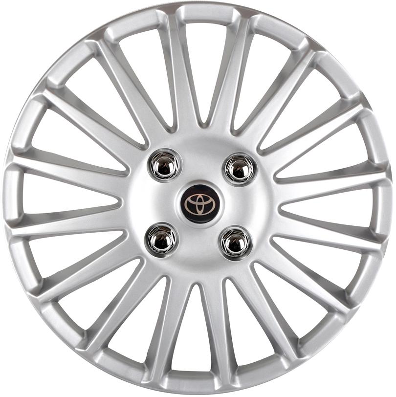 15" Plastic Wheel Hub Cap for Toyota Vios, Yaris L, and Corolla Sedan