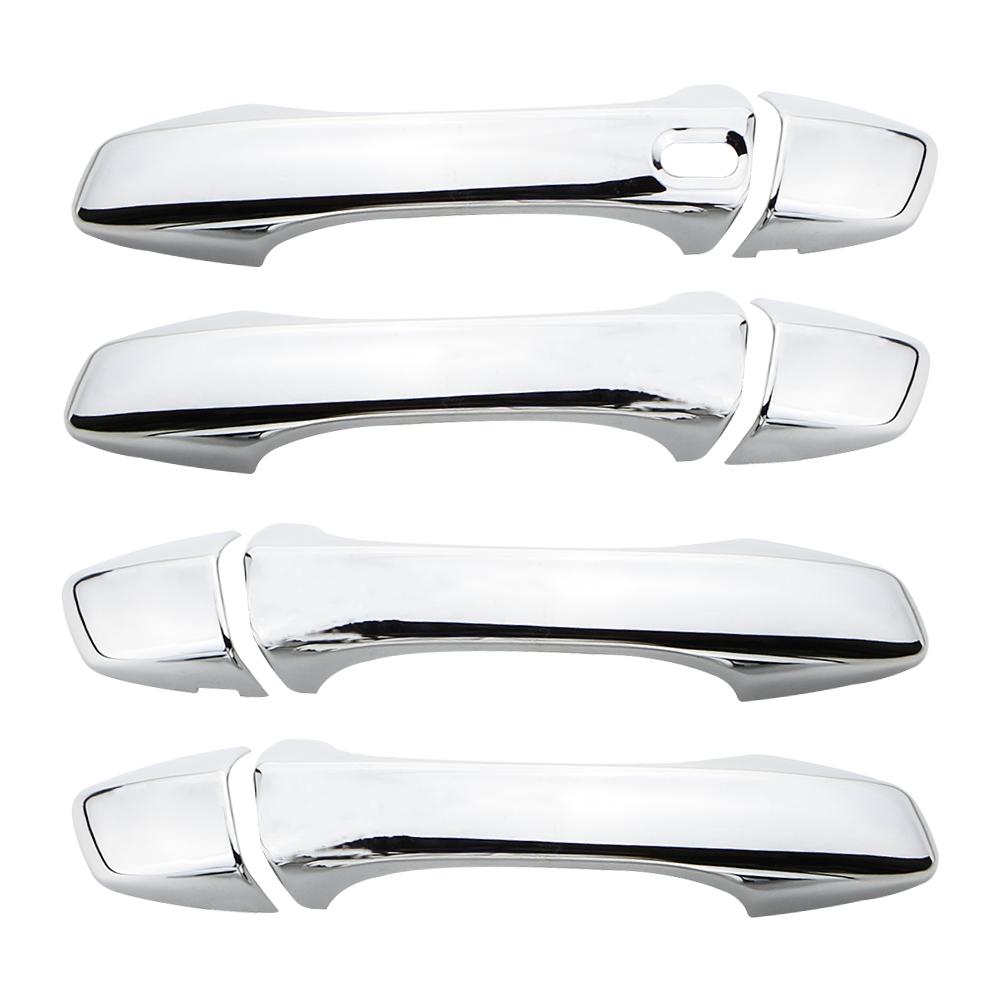 Car Exterior Door Handle Cover for Volkswagen VW T-roc Troc 2018 - 2025 Decoration Sticker 8Pcs Trim Styling Accessories