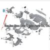 #51757340787/51757340788: Compatible with BMW 5 Series G38 Floor Panel Cover Trim