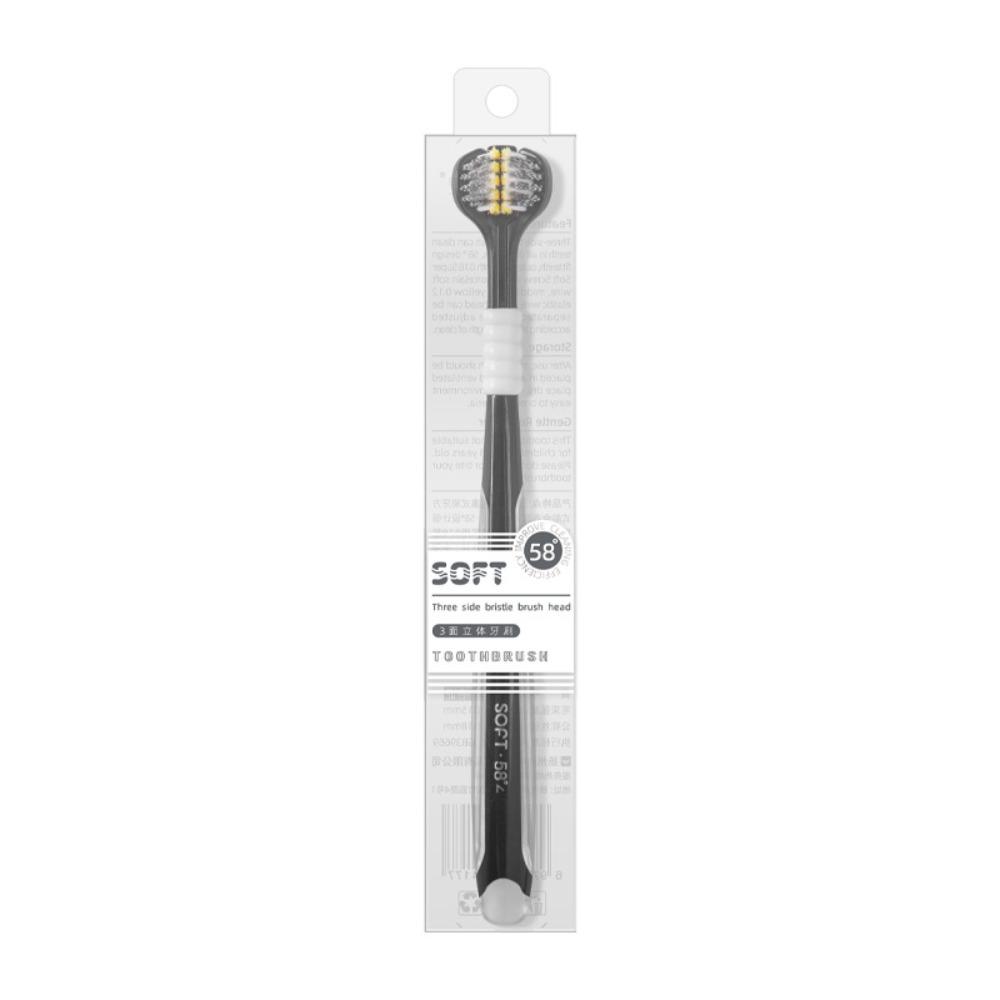 U-shaped Three Sided Toothbrush 3D Fully Wrapped Soft Bristled Cleaning Brush Adult Household Gift Tooth Care
