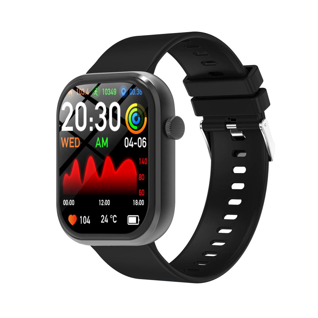 Fashion Couple Sports Outdoor Smart Watch Bracelet Step Counter Bluetooth Call Signs Sports Heart Rate Monitoring Reminder IOS