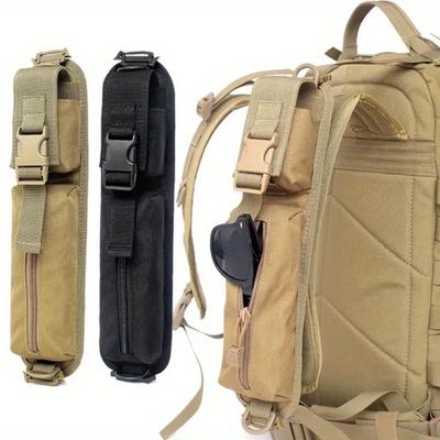 Bandoulière tactique d'extérieur avec compartiments supplémentaires pour divers articles, pochette Molle EDC, sac d'accessoires pour outils, sac à bandoulière de camping