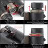 Telescope 12x42 HD Professional Binoculars with ED Lens BAK4 Prism Waterproof for Birdwatching Hunting Camping Travel Outdoor