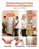 Moving Straps, 2-Person Lifting and Moving System with 2 Harness Straps, 1 Load-bearing Strap & 1 Handheld Strap, Adjustable Lifting Shoulder Straps