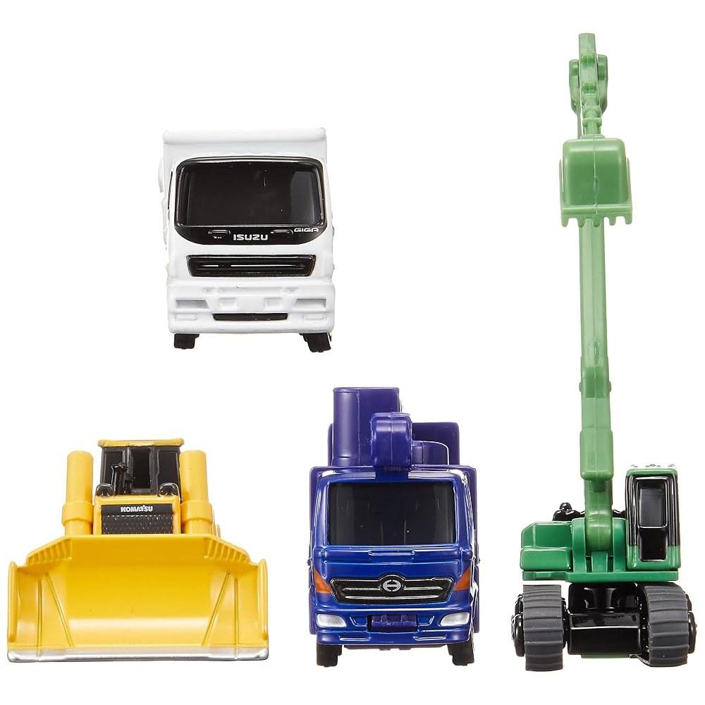 TAKARA TOMY Tomica Construction Vehicle Set 5 Mini Cars Toy for Ages 3+