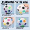 Rainbow Ball Puzzle Cube Toy Stress Relief Color Matching Develops Concentration Logical Thinking Intelligence Patience Development