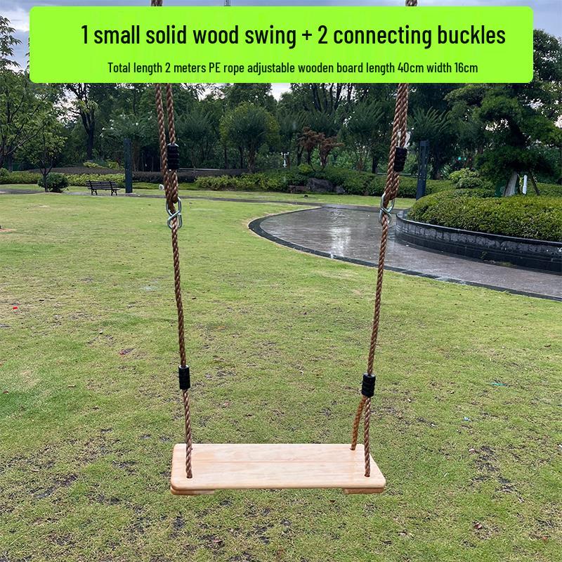 Children's Indoor/Outdoor Climbing and Swing Training Set with Rope Ladder